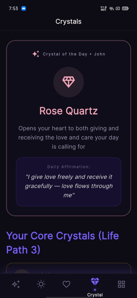 Daily Crystals